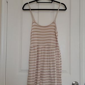 Knit striped dress